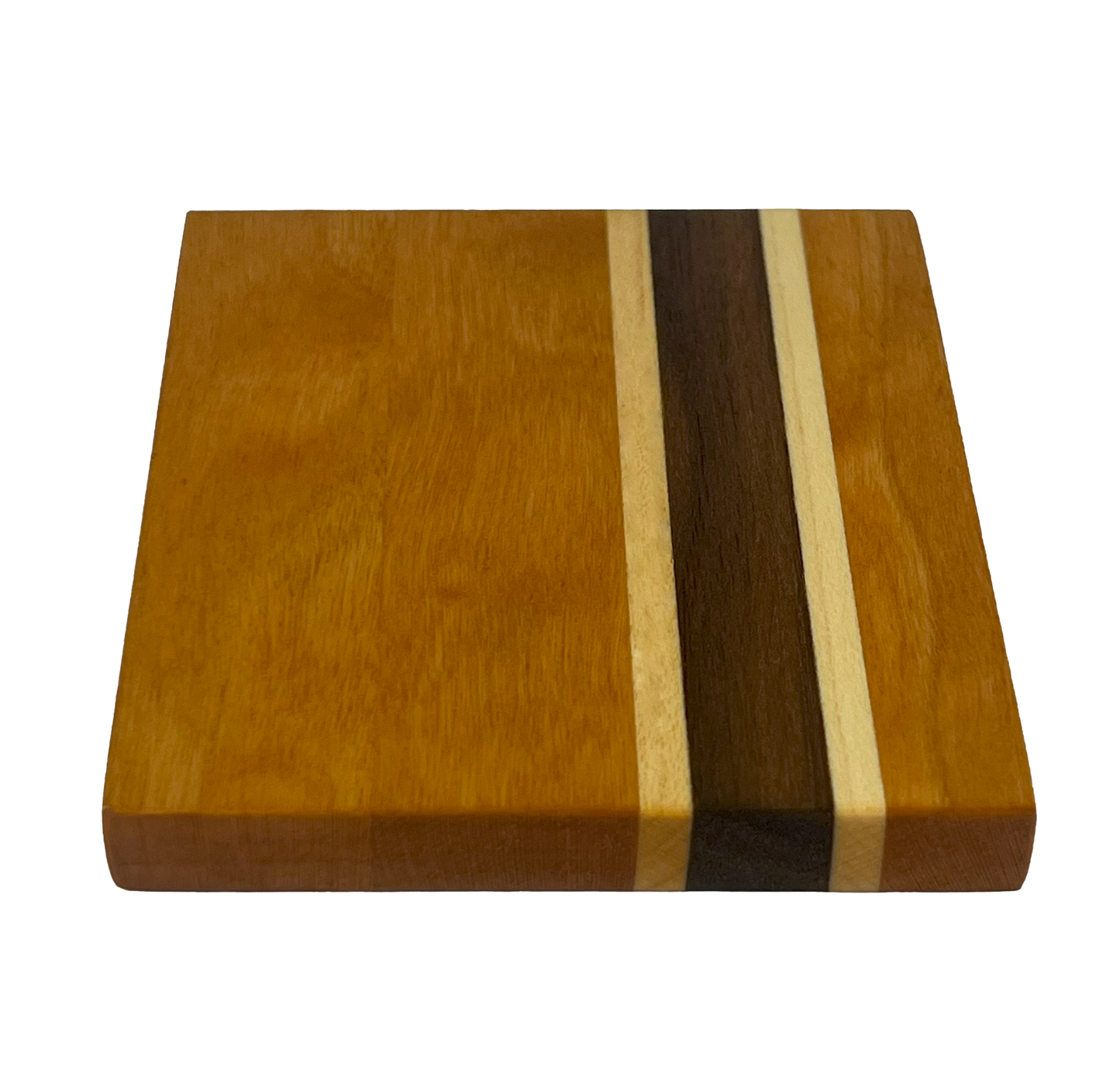 Handmade Cherry, Maple & Walnut Coaster