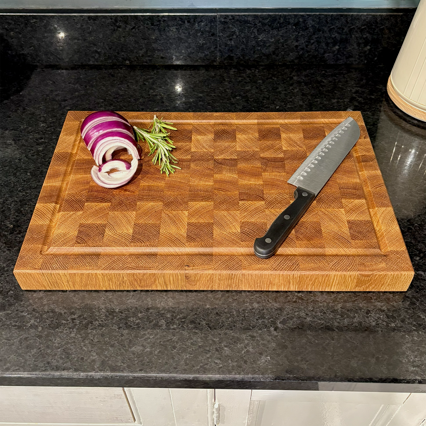 White Oak End-Grain Cutting Board