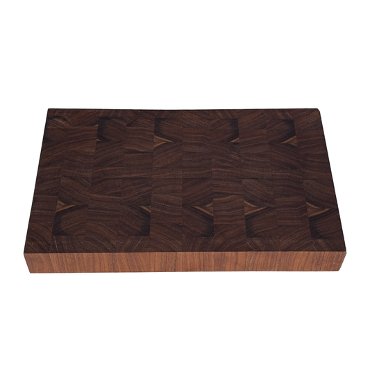 Walnut end grain cutting board