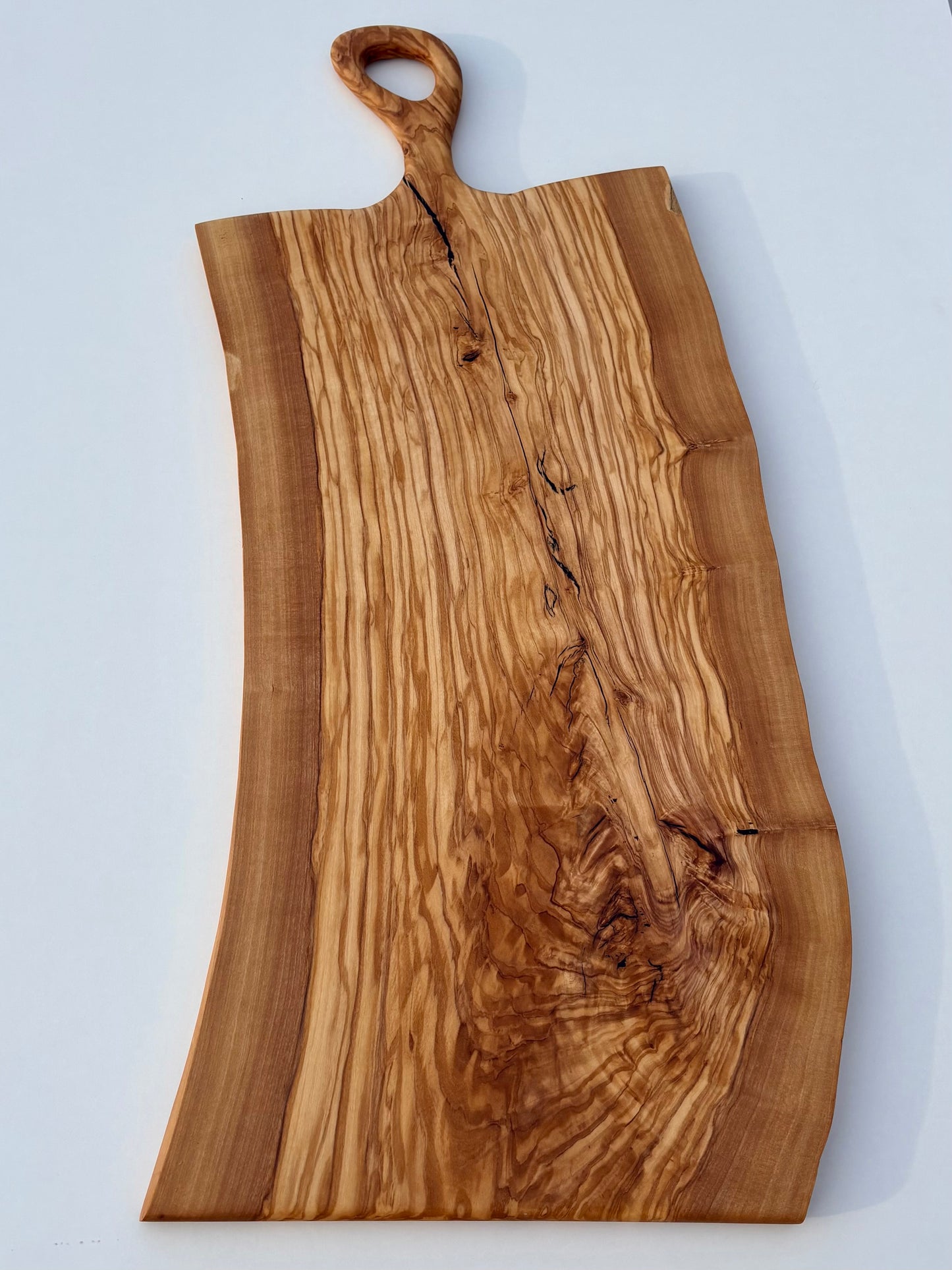 Ready to ship - Olive wood charcuterie board