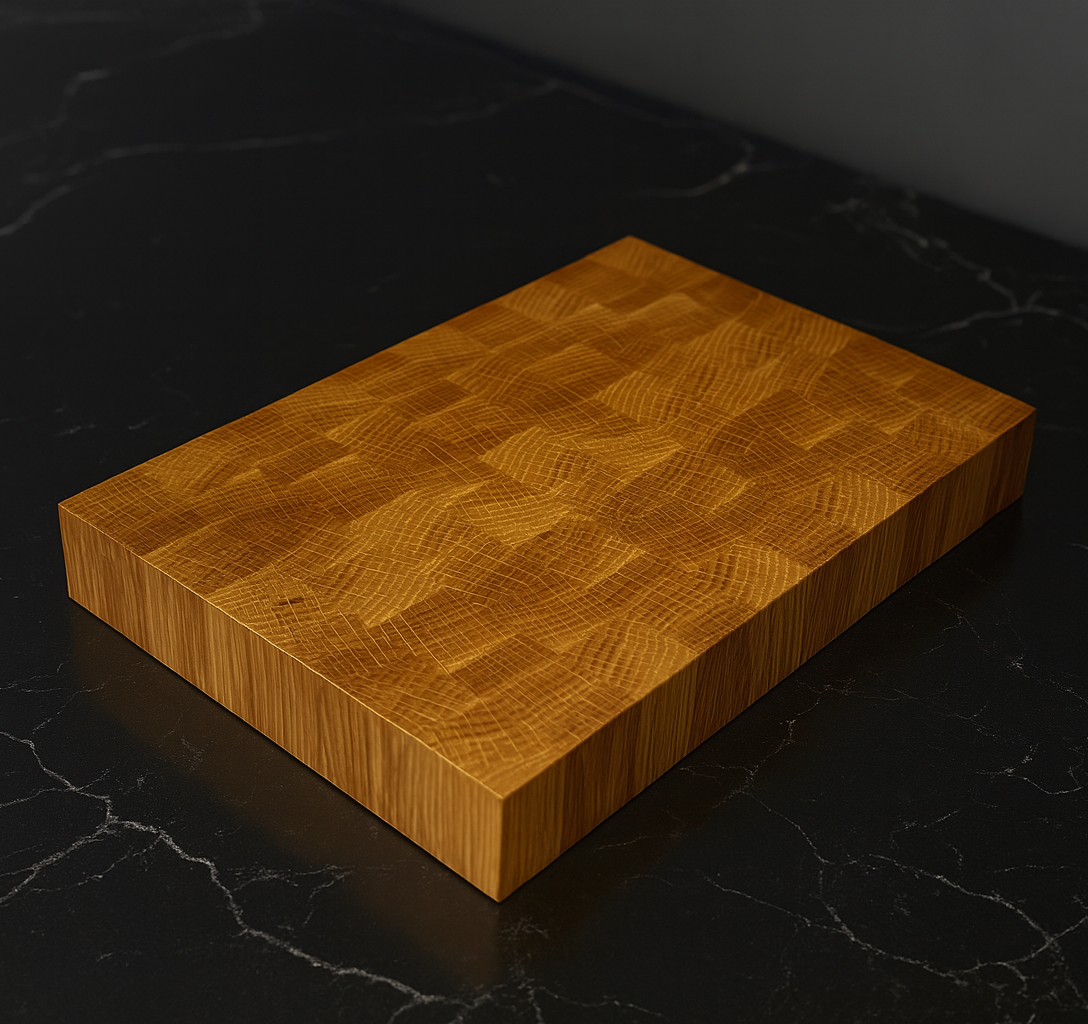 White Oak End Grain Cutting Board: Handmade Butcher Block
