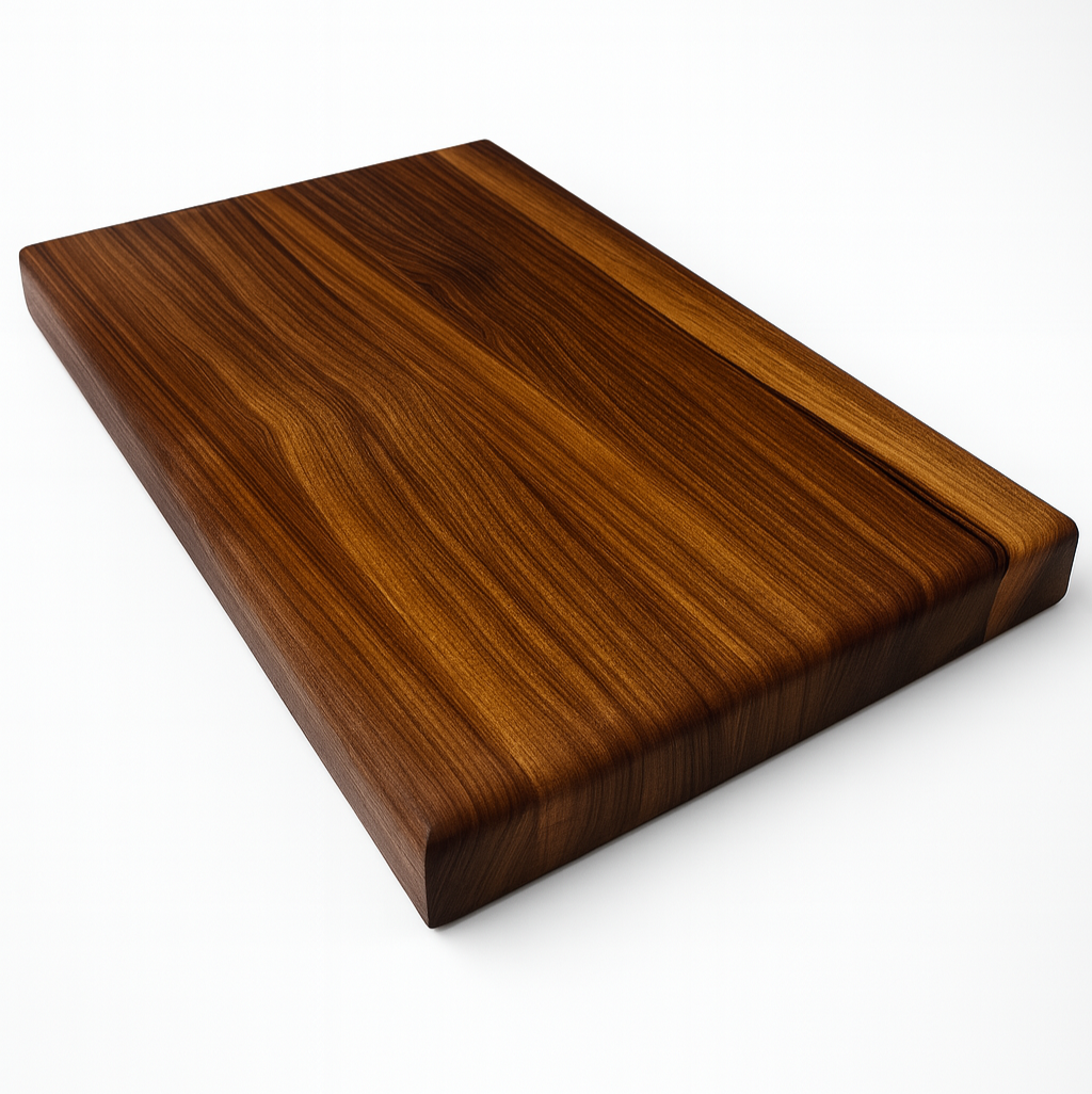 Walnut edge grain cutting board
