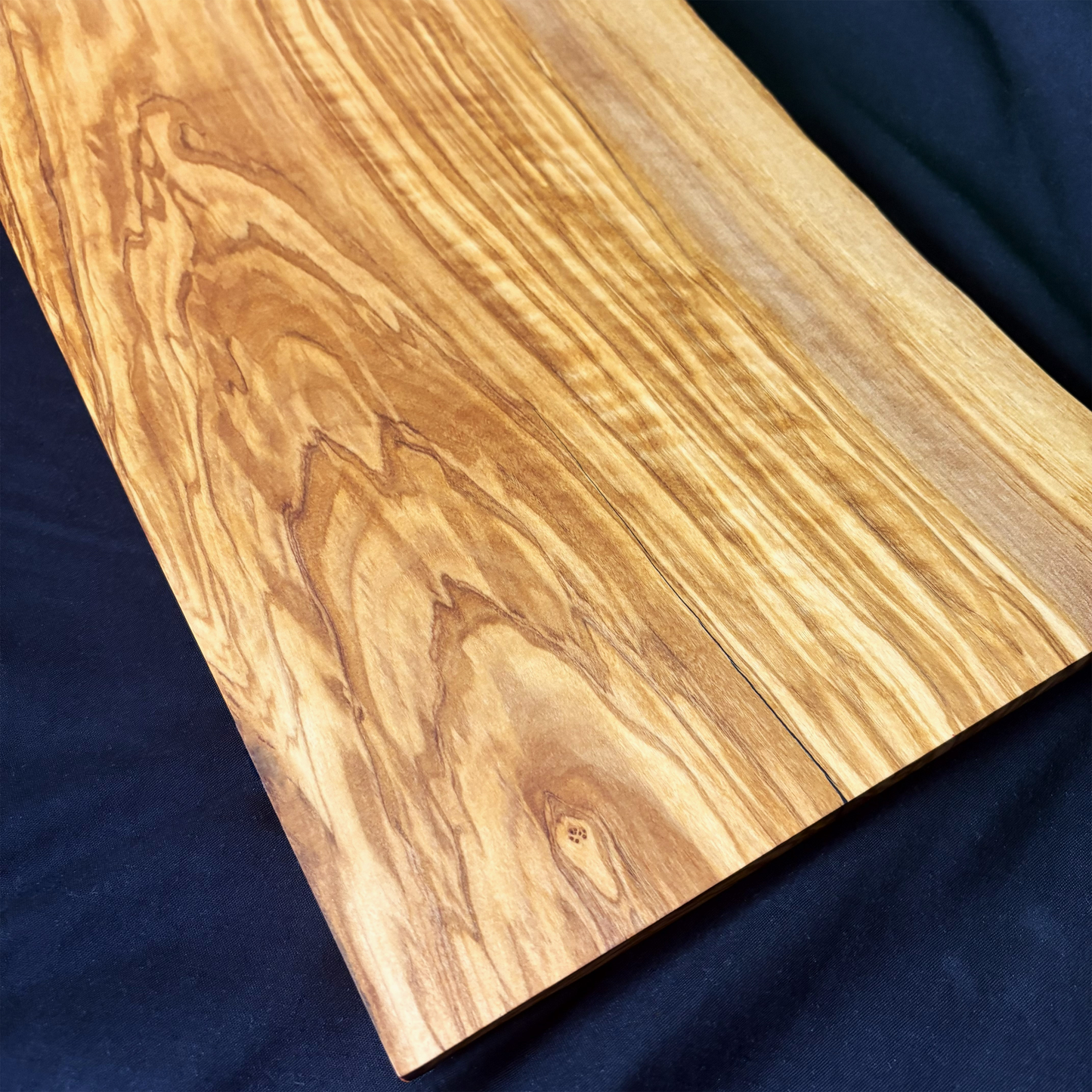 Olive Wood Live Edge Cutting Board