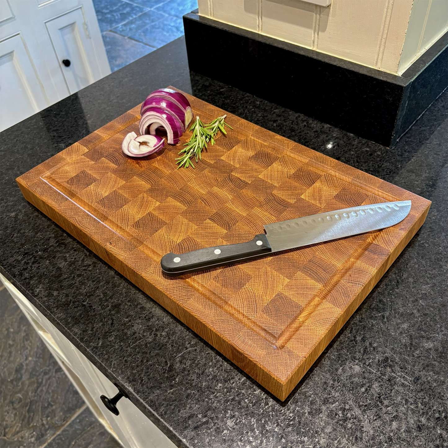 White Oak End-Grain Cutting Board