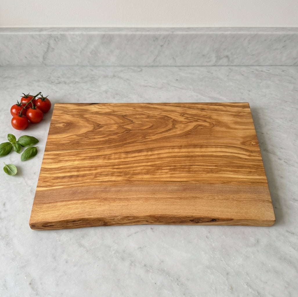 Olive Wood Live Edge Cutting Board