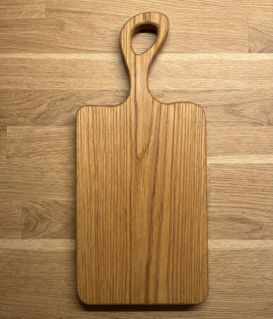 White oak charcuterie board