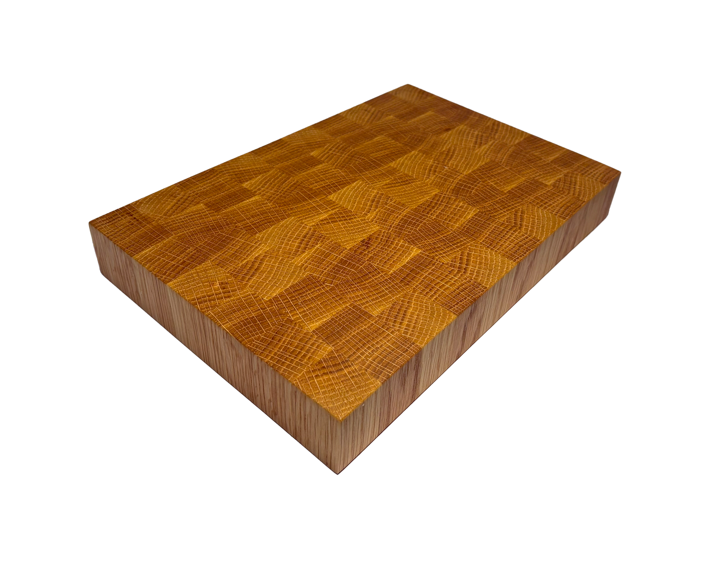 White Oak End Grain Cutting Board: Handmade Butcher Block
