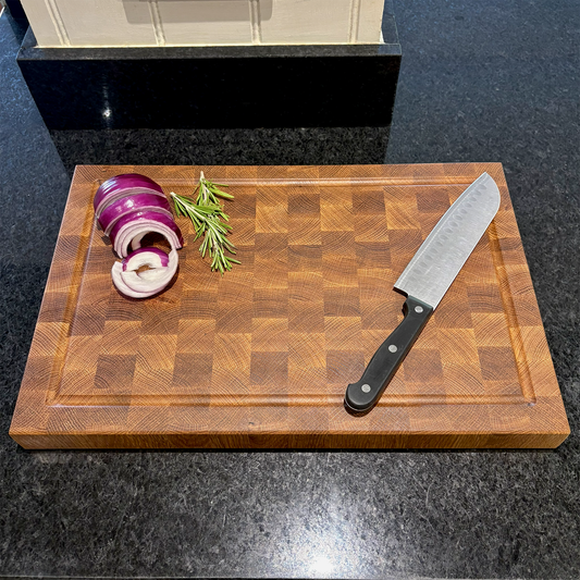 White Oak End-Grain Cutting Board
