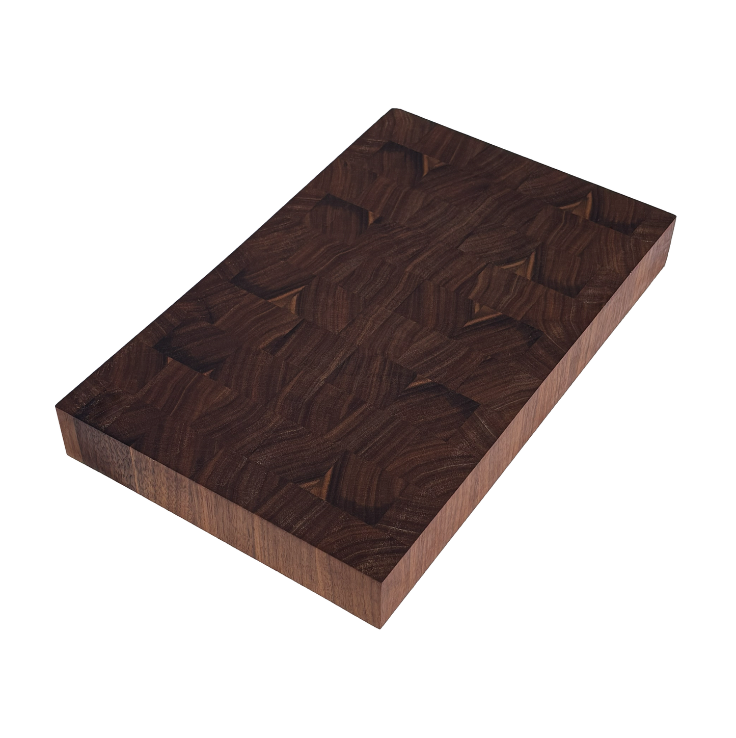 Walnut end grain cutting board