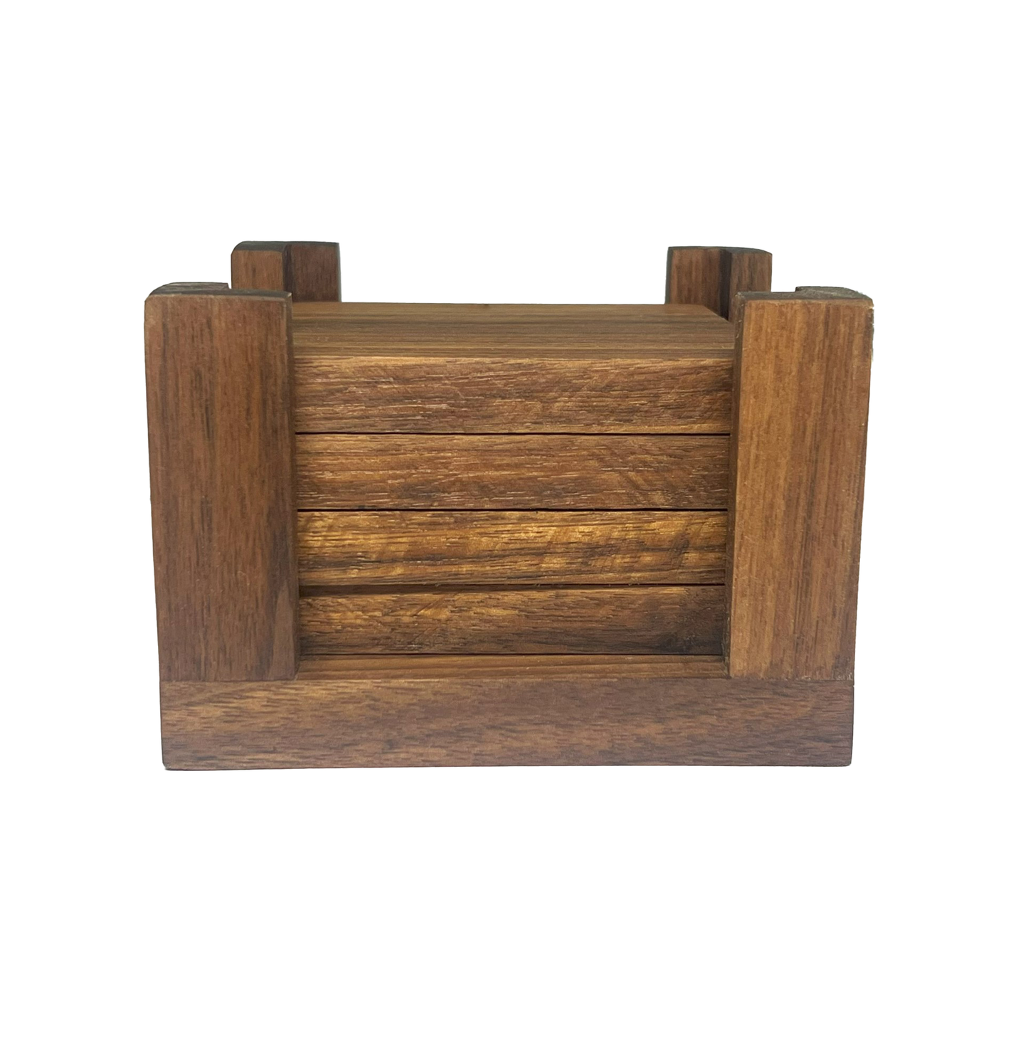 Walnut Coaster Holder